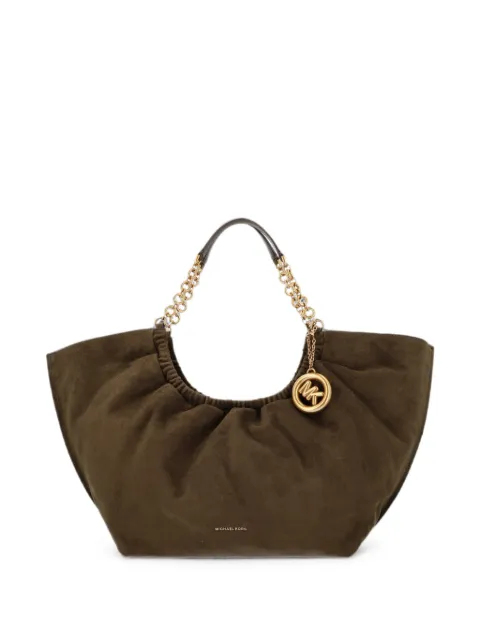 Michael Michael Kors Bolsa tote Indie grande com logo e detalhe franzido