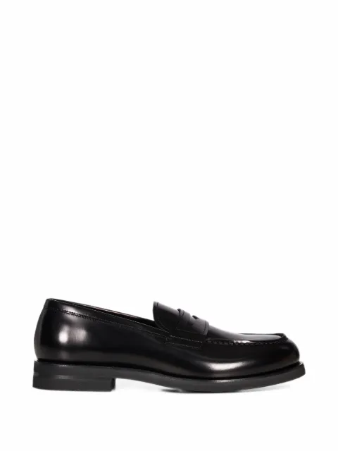 Henderson Baracco Iconic leather penny loafers