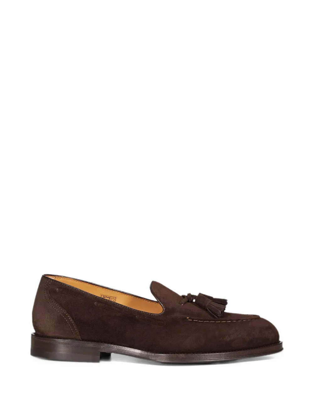 Henderson Baracco tassel-detail suede loafers - Marrone