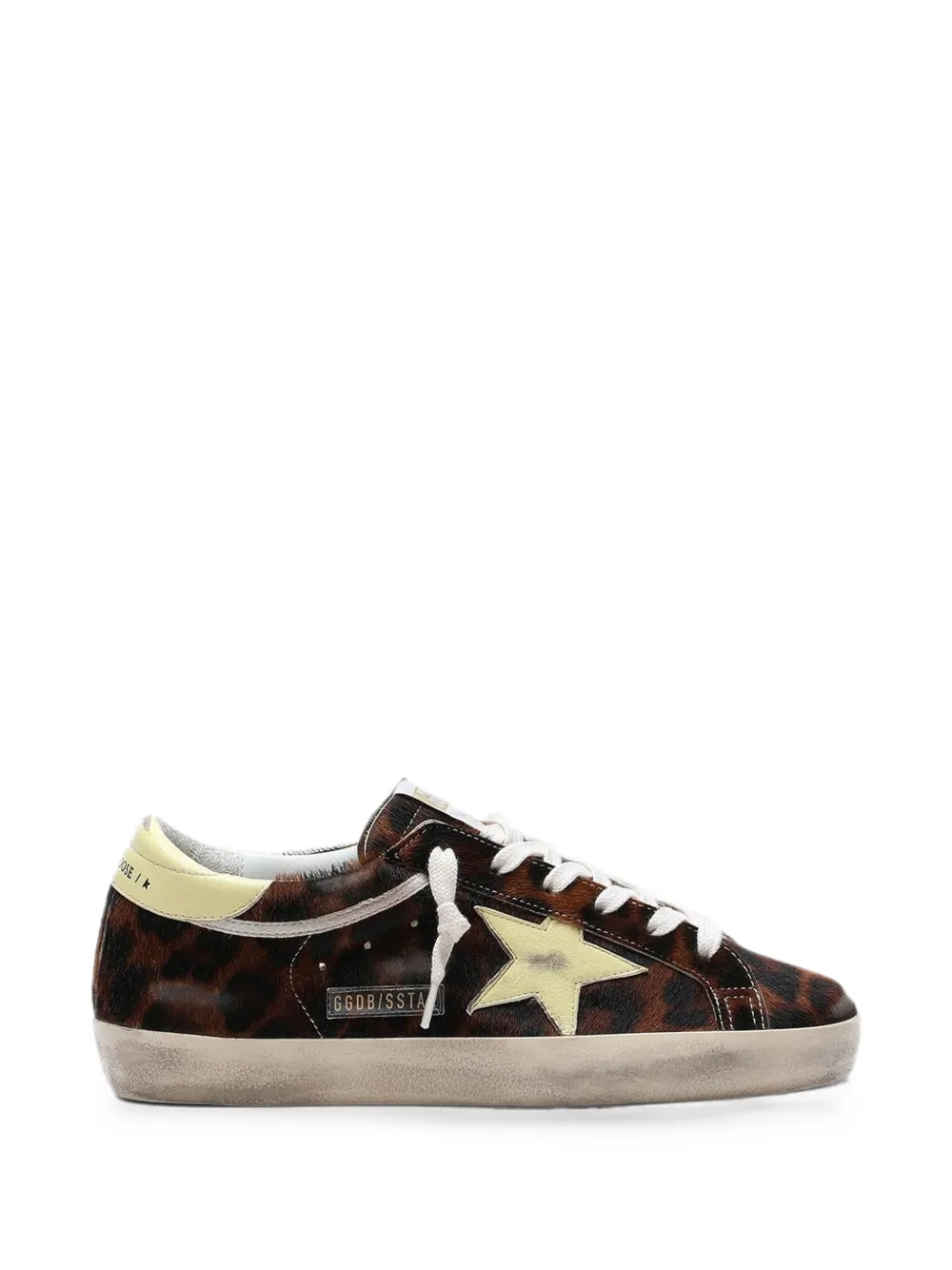 Golden Goose Super-Star Horsy-print sneakers - Brown