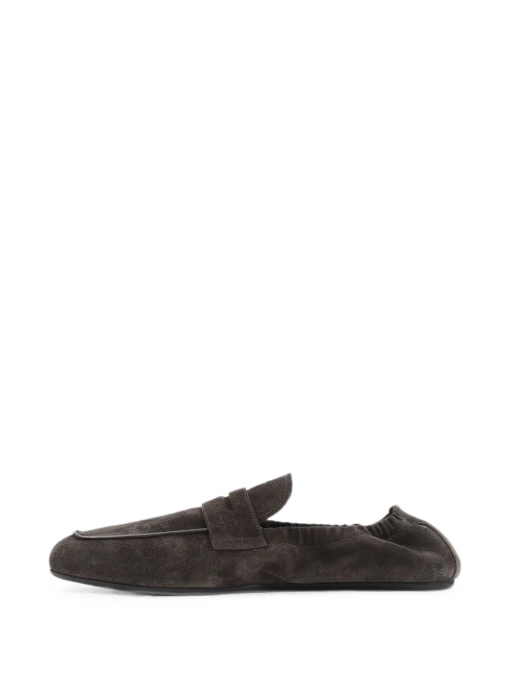 Prada suede penny loafers Bruin