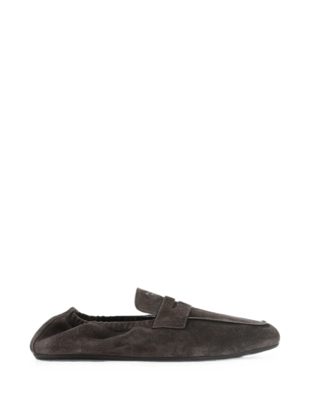 Prada suede penny loafers Bruin