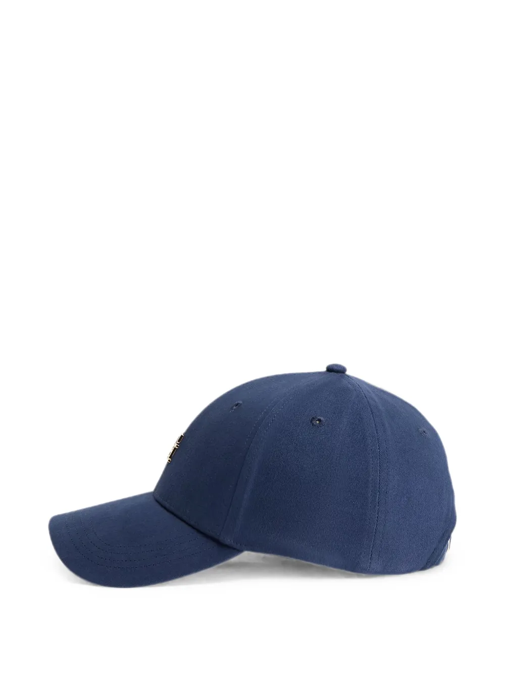 Tommy Hilfiger Honkbalpet met logoplakkaat Blauw