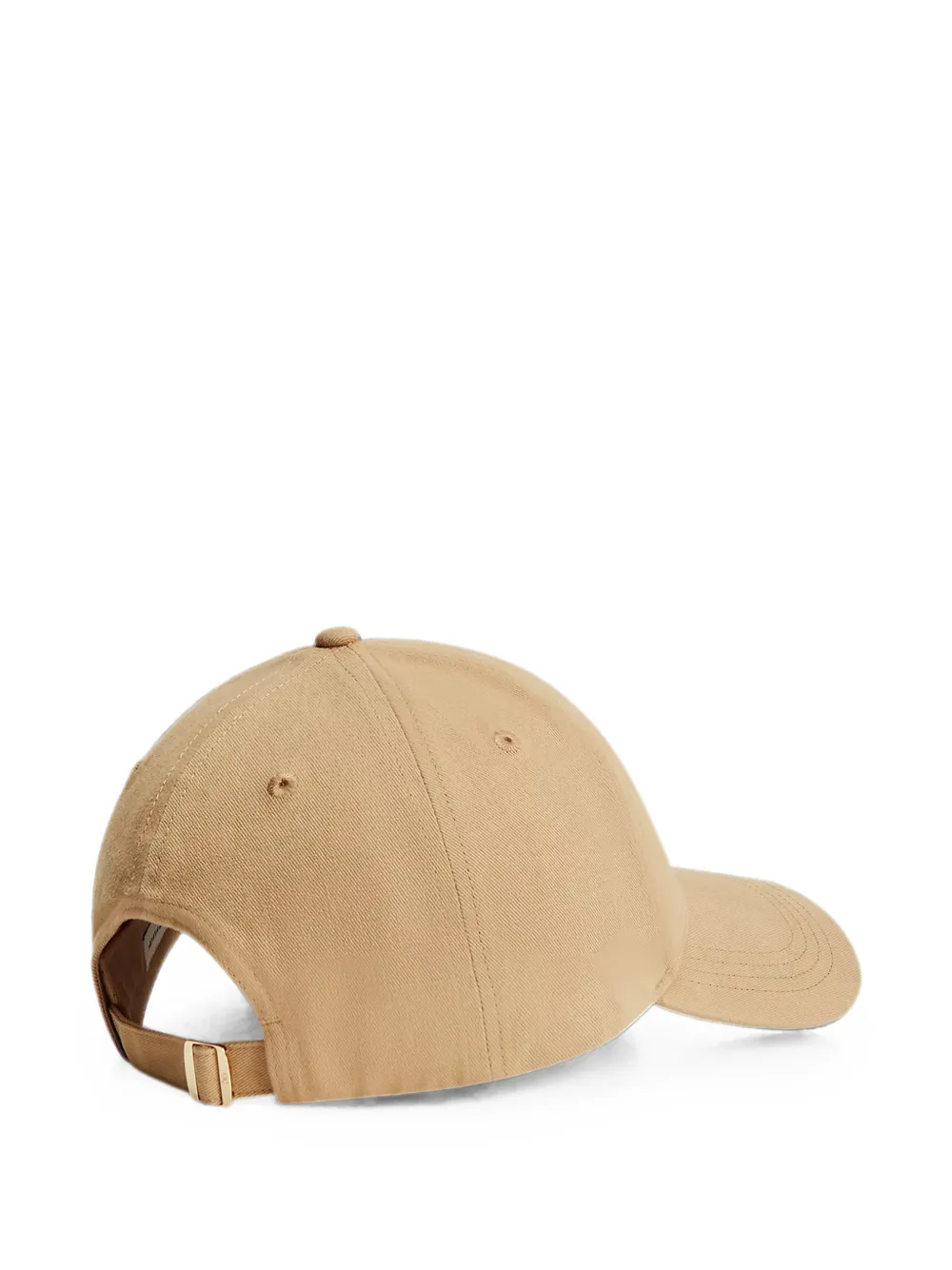 Tommy Hilfiger Honkbalpet met logoplakkaat Beige