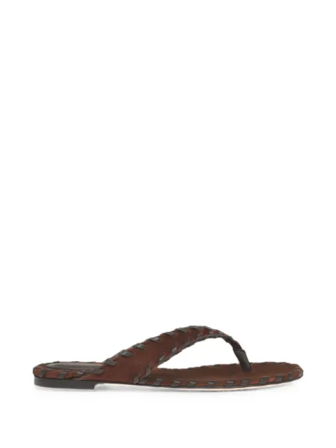 Gianvito Rossi — Zaira thong flat sandals
