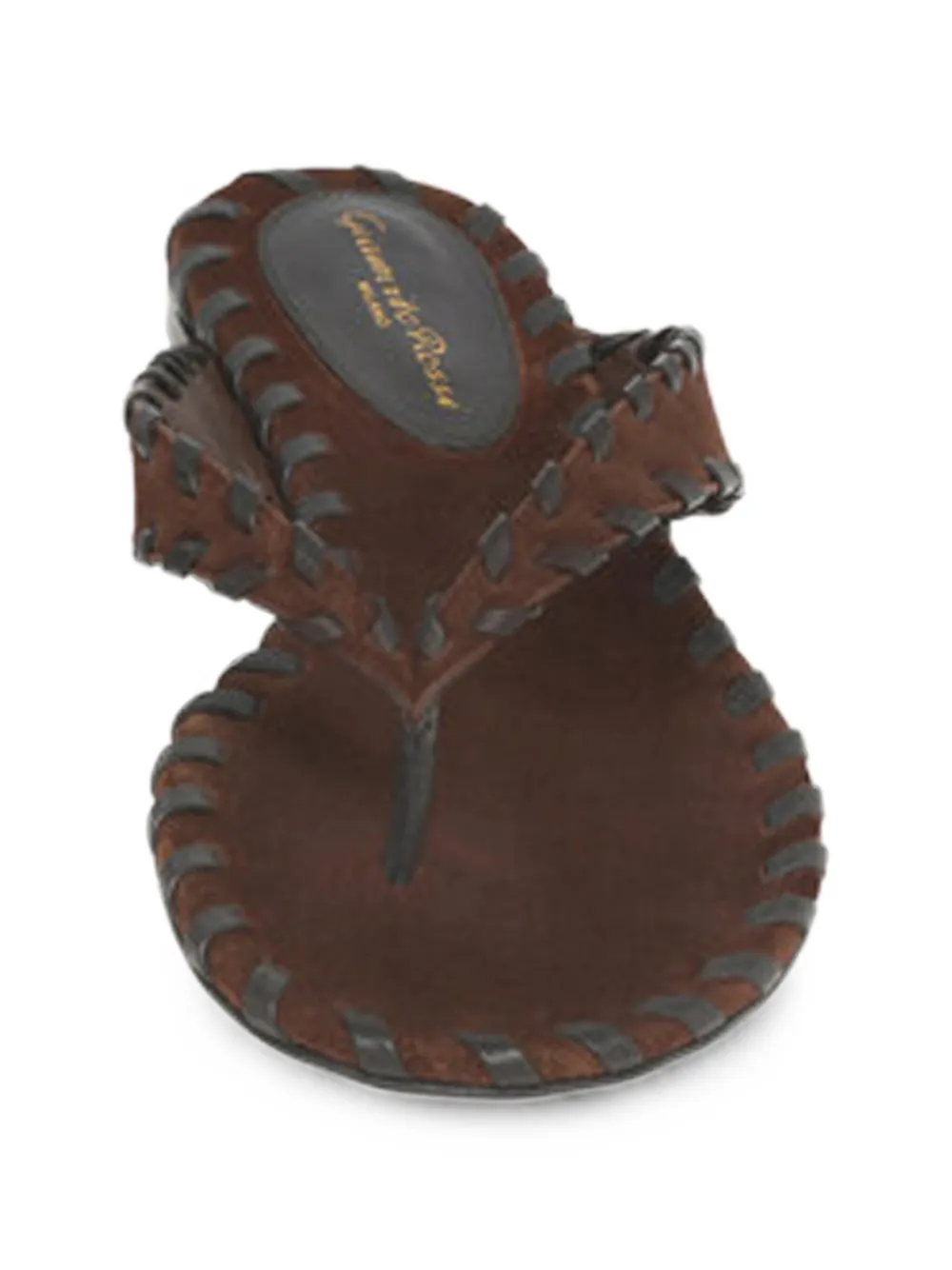 Gianvito Rossi Zaira thong flat sandals Bruin