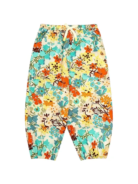 ZIMMERMANN Kids pantalones Solstice con estampado floral