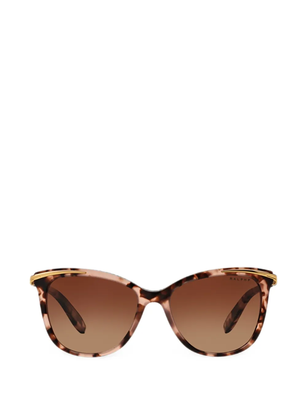 POLO RALPH LAUREN EYEWEAR tortoiseshell-effect cat-eye sunglasses · One Size