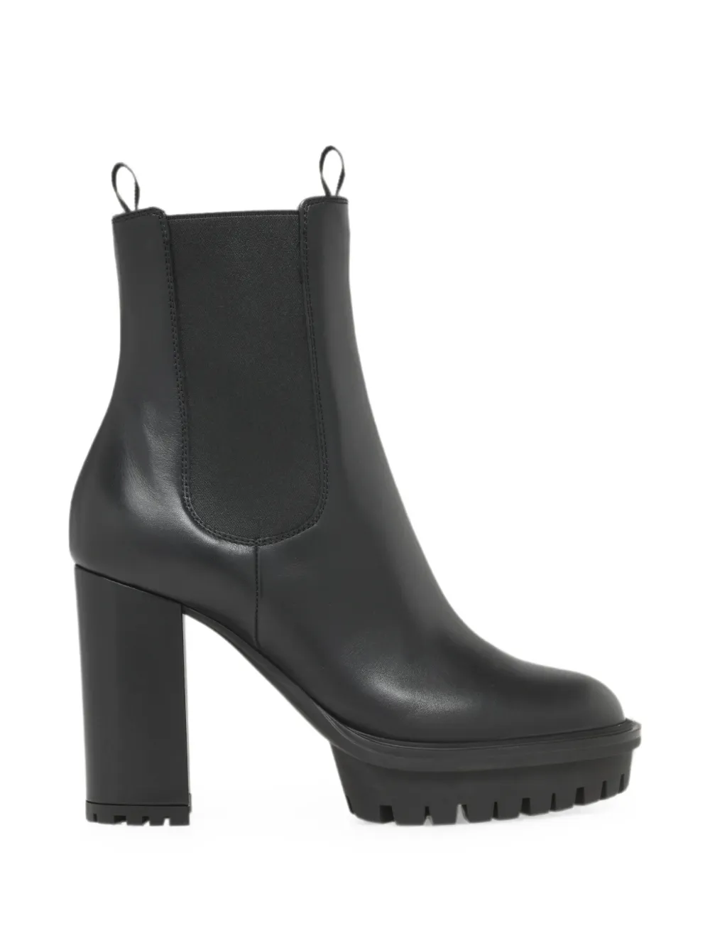 Gianvito Rossi Barry Booties In Black