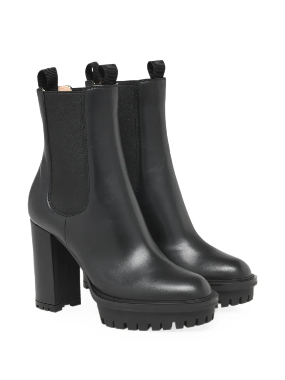 Gianvito Rossi Barry booties Zwart
