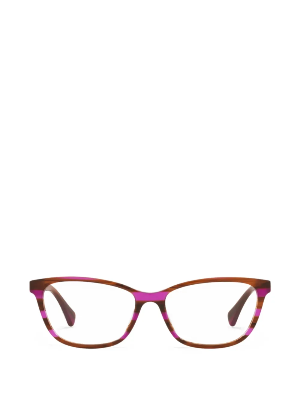 Ralph Eyewear striped glasses