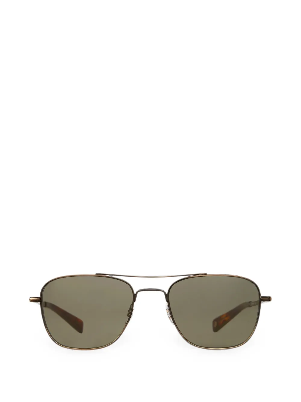 Garrett Leight Occhiali da sole squadrati Harbour - Marrone
