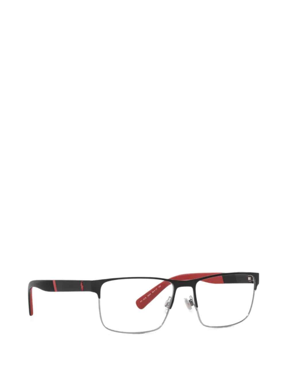POLO RALPH LAUREN EYEWEAR Bril met rechthoekig montuur Zwart