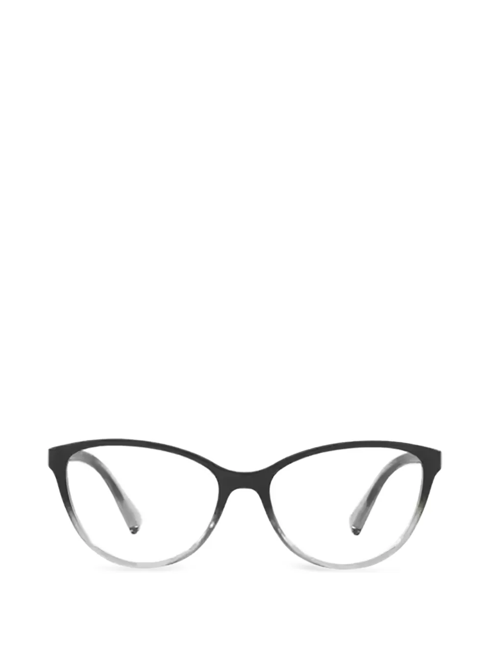 Armani Exchange Occhiali cat-eye con effetto sfumato - Nero