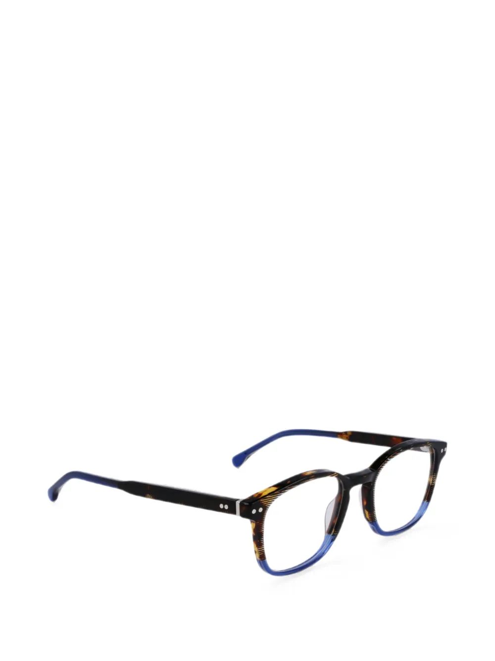 Paul Smith Elliot bril met vierkant montuur Bruin