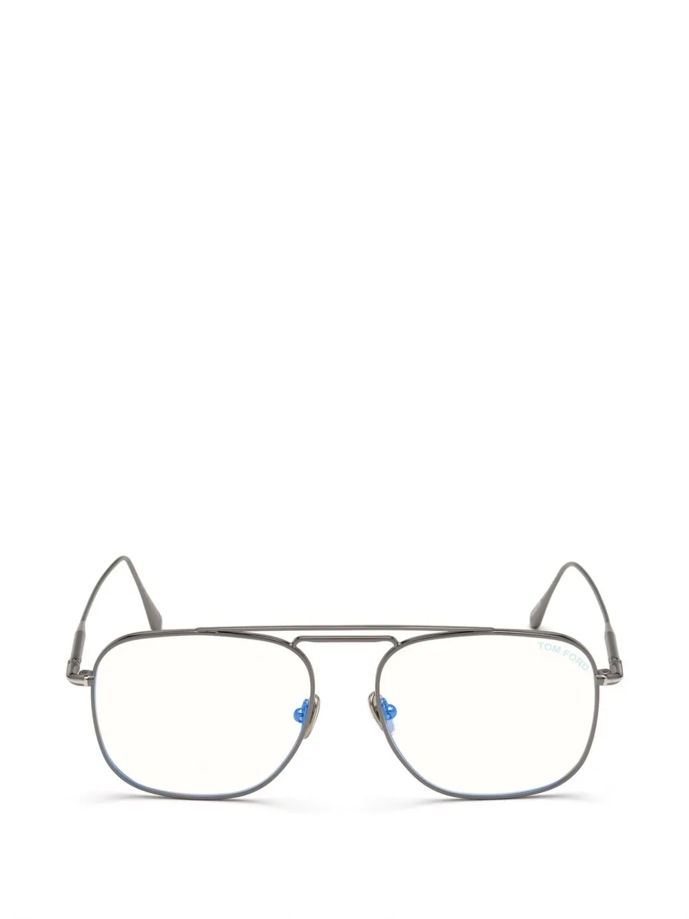 TOM FORD Eyewear geometric-frame glasses - Grigio