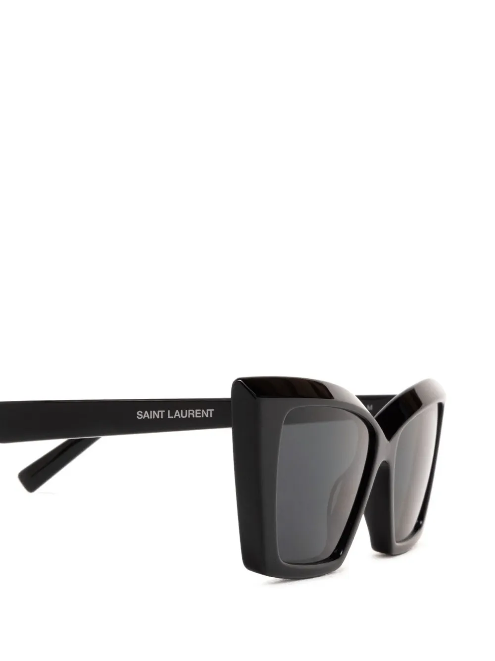 Saint Laurent Eyewear Zonnebril met cat-eye montuur Zwart