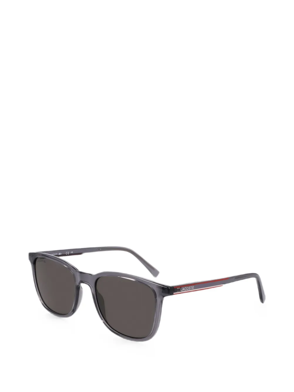 Lacoste Zonnebril met vierkant montuur Grijs