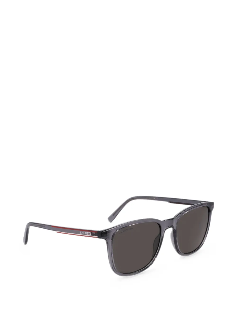 Lacoste Zonnebril met vierkant montuur Grijs