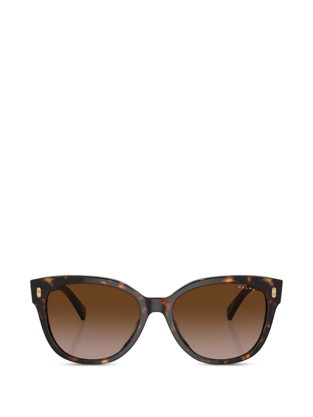 POLO RALPH LAUREN EYEWEAR Zonnebril met cat-eye montuur Bruin