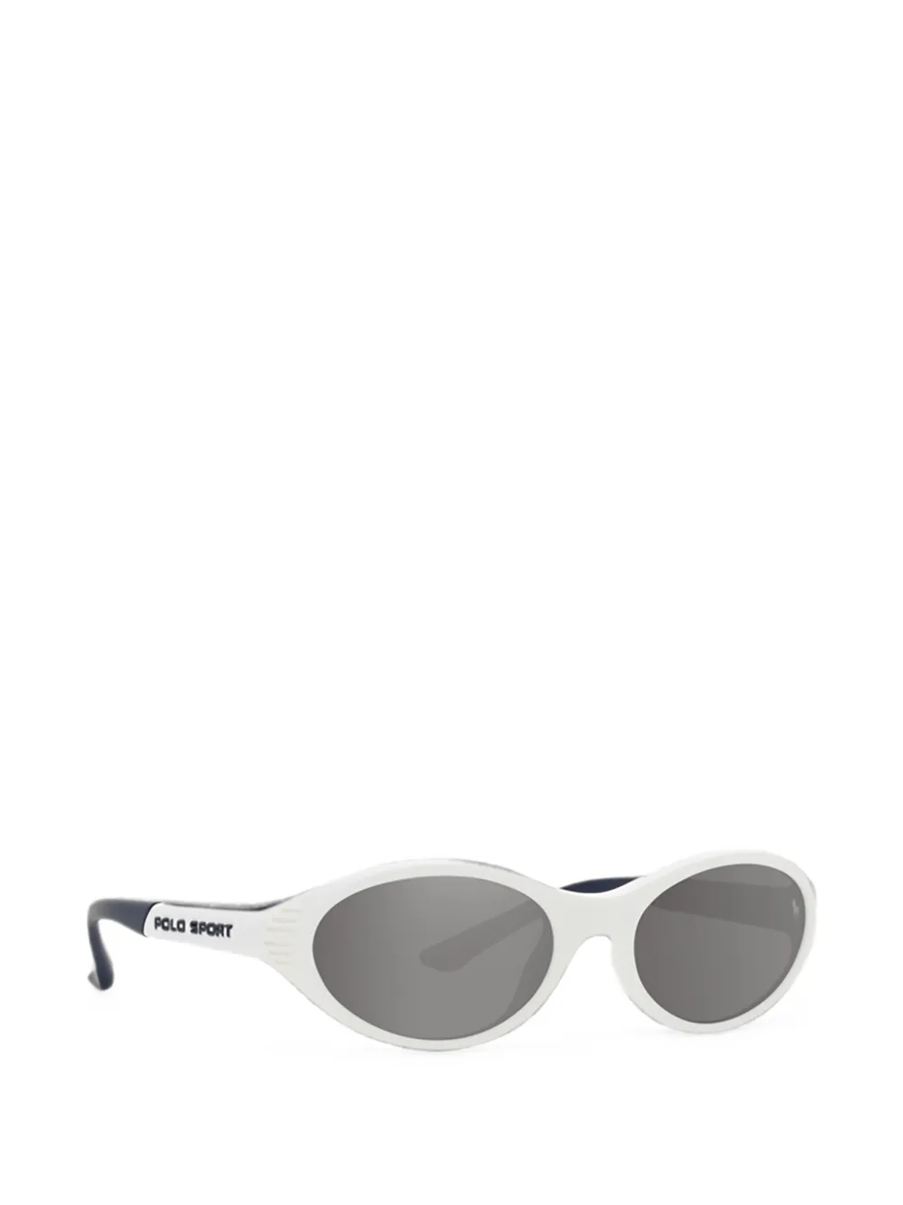 POLO RALPH LAUREN EYEWEAR Zonnebril met ovalen montuur Wit