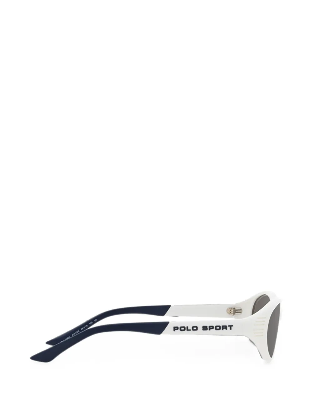 POLO RALPH LAUREN EYEWEAR Zonnebril met ovalen montuur Wit