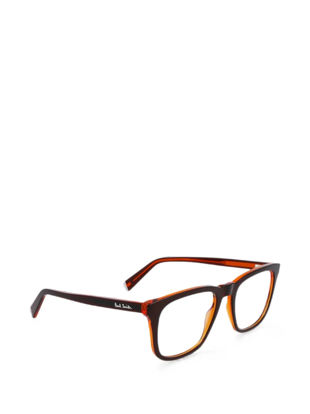 Paul Smith Lammas bril met vierkant montuur Rood