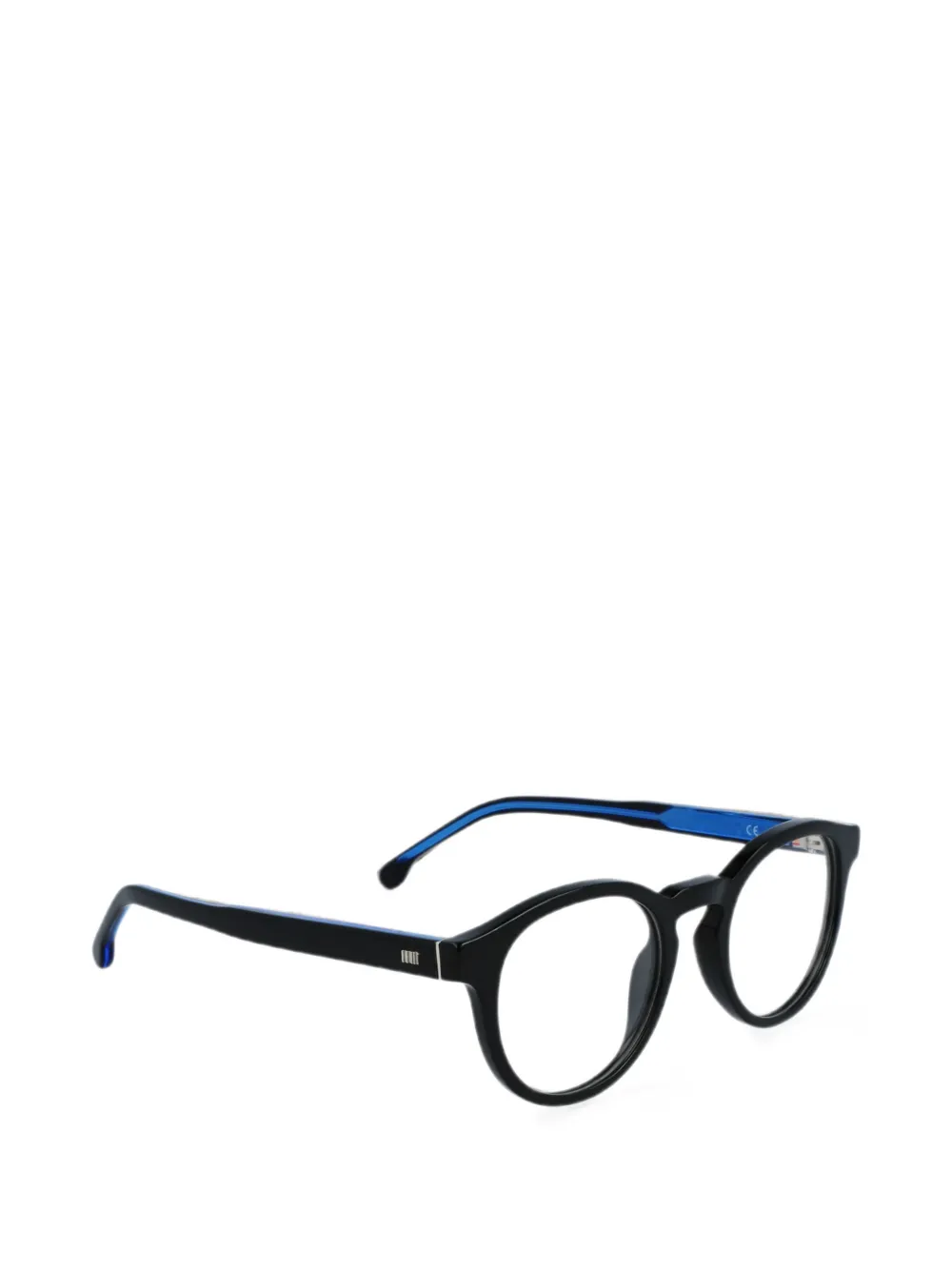 Paul Smith Ernest bril met rond montuur Zwart