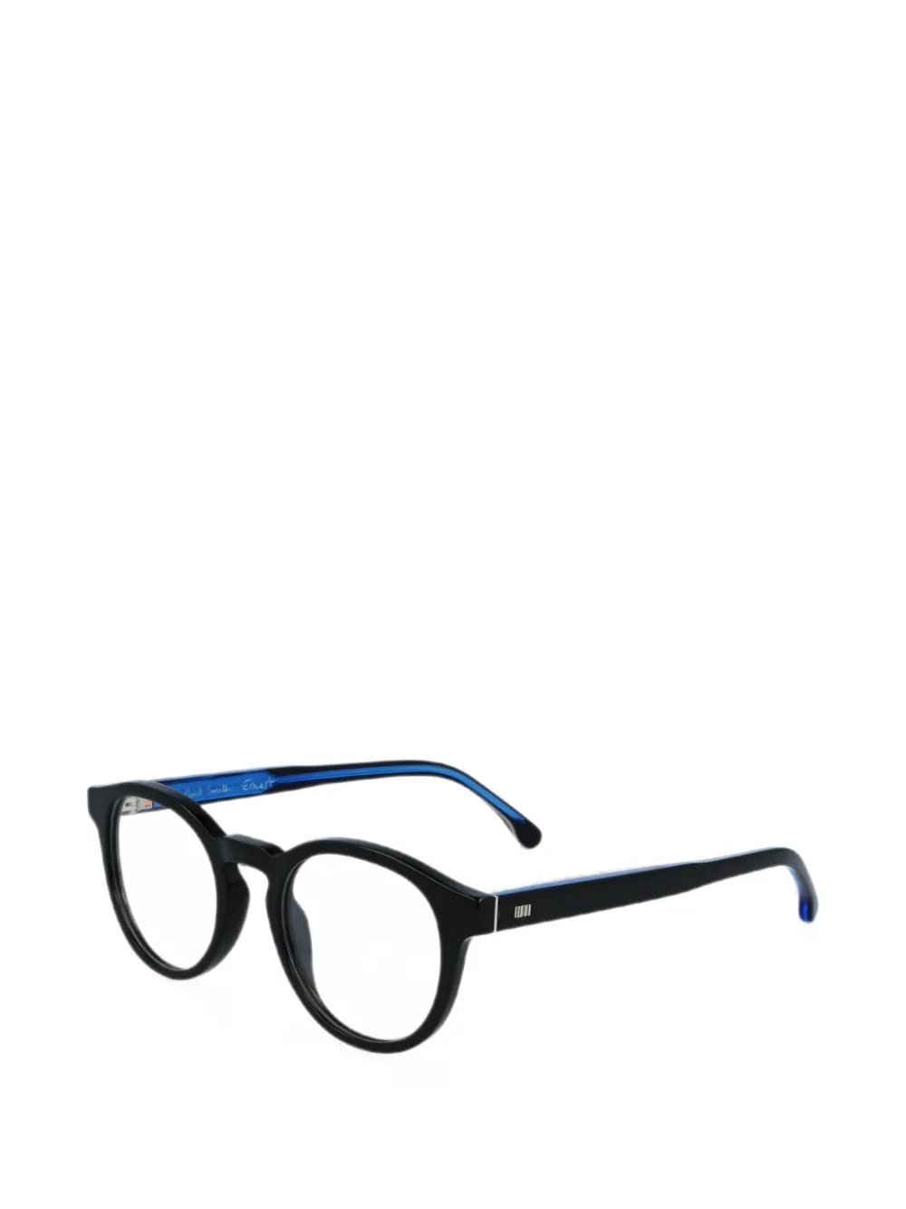 Paul Smith Ernest bril met rond montuur Zwart