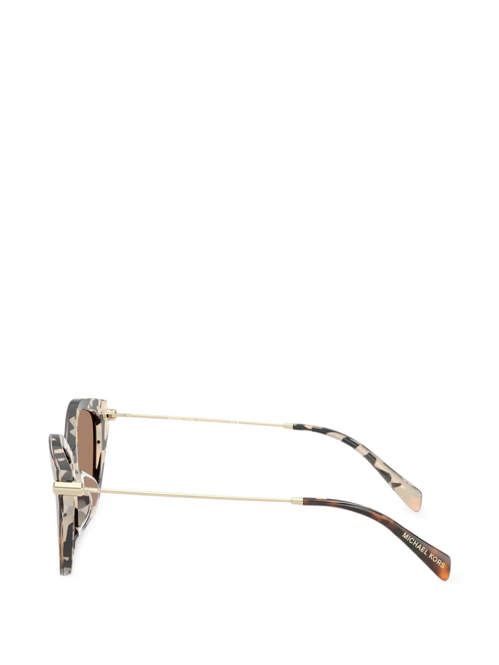 Michael Kors Catskills zonnebril met cat-eye montuur Bruin