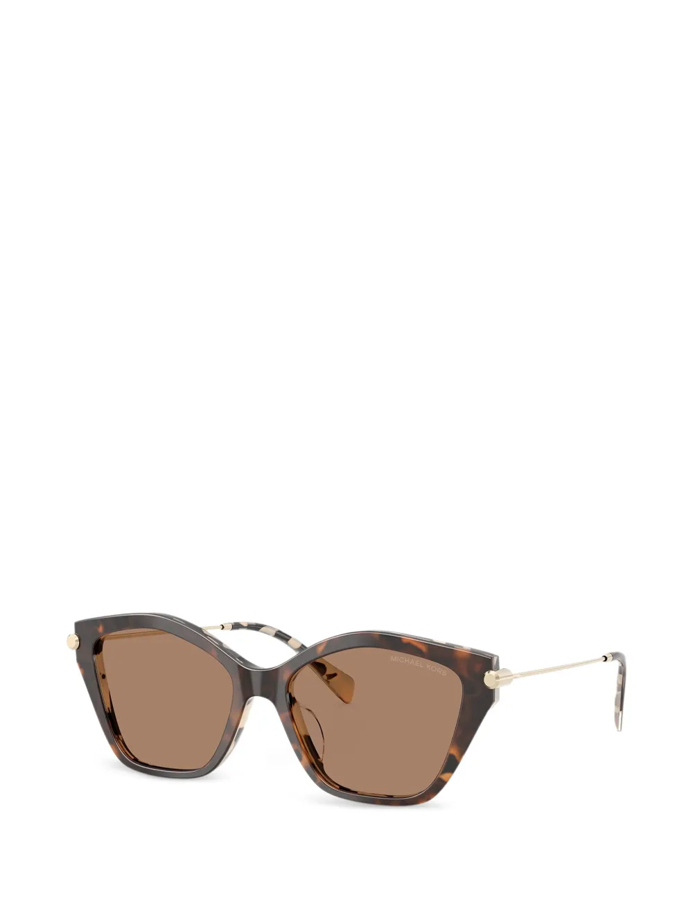 Michael Kors Catskills zonnebril met cat-eye montuur Bruin