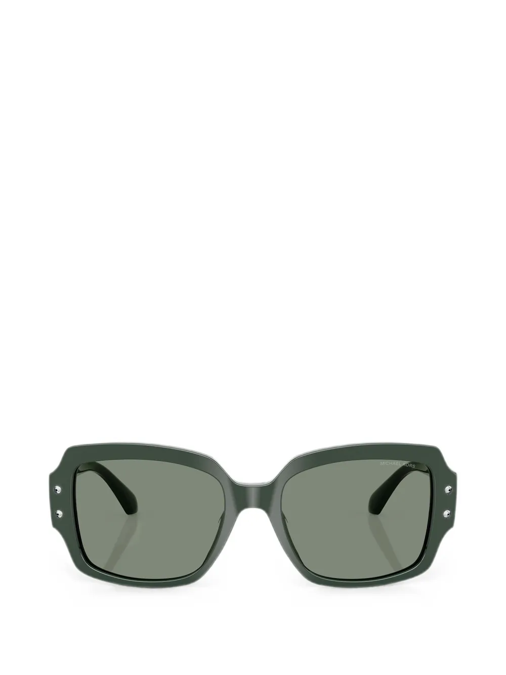 Michael Kors Eckige Châtel Sonnenbrille - Grün