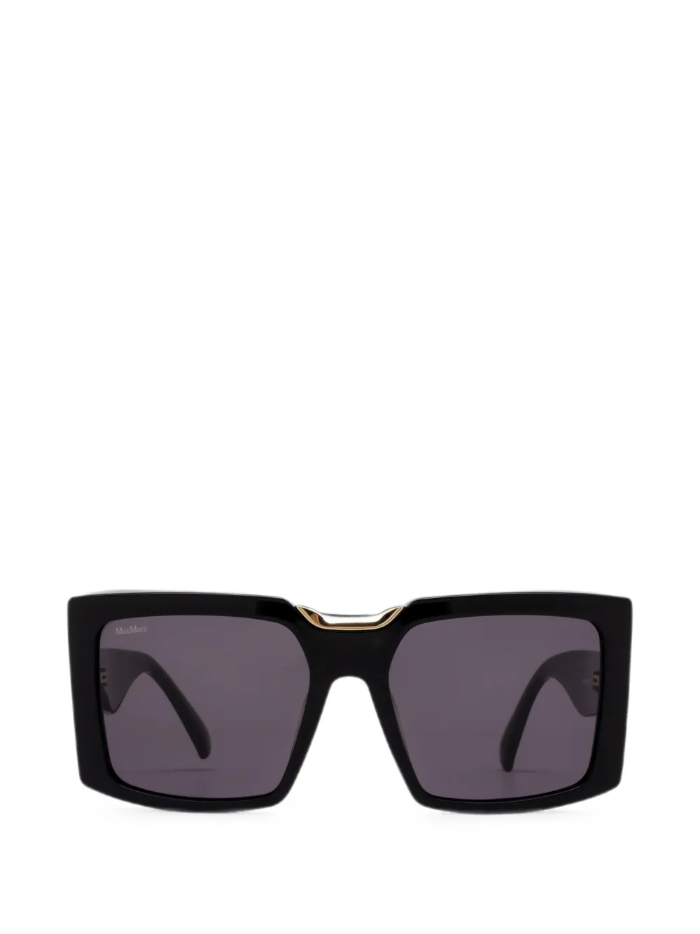 Max Mara Eyewear Occhiali da sole squadrati - Nero