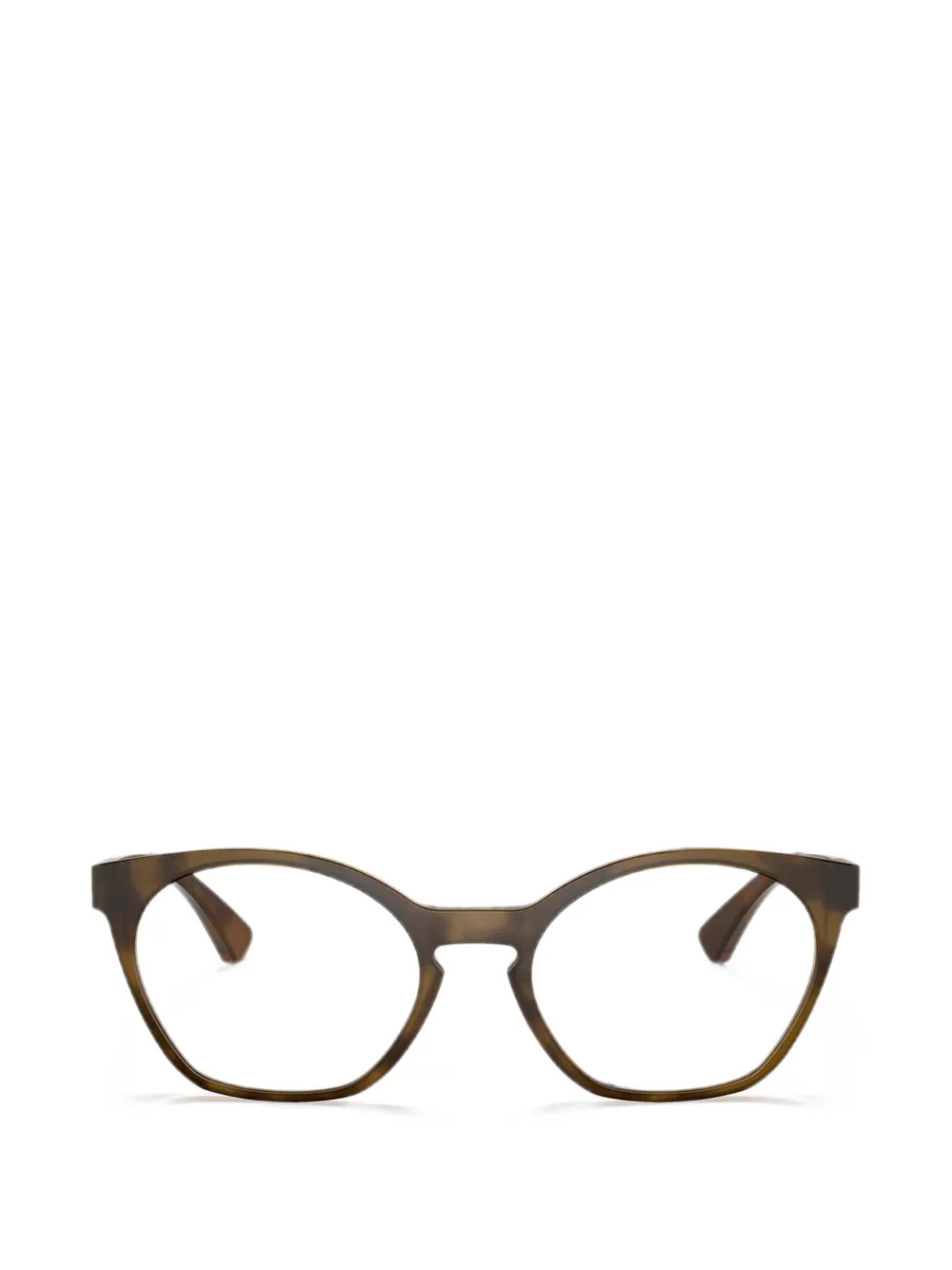 Oakley Occhiali con effetto tartarugato - Marrone
