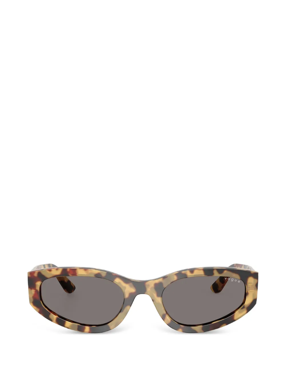 Vogue Eyewear tortoiseshell-effect geometric-frame sunglasses · One Size