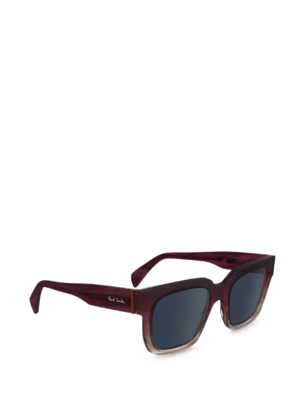 Paul Smith Kenley zonnebril met vierkant montuur Paars
