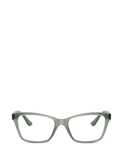 Vogue Eyewear lentes con armazón rectangular transparente