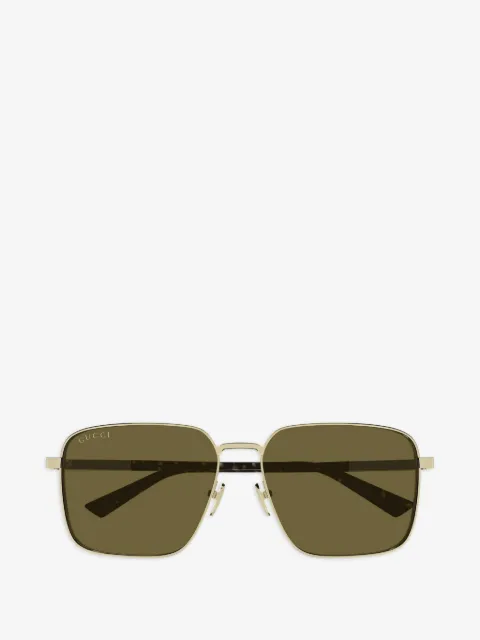 Gucci Eyewear square-frame Web-stripe sunglasses