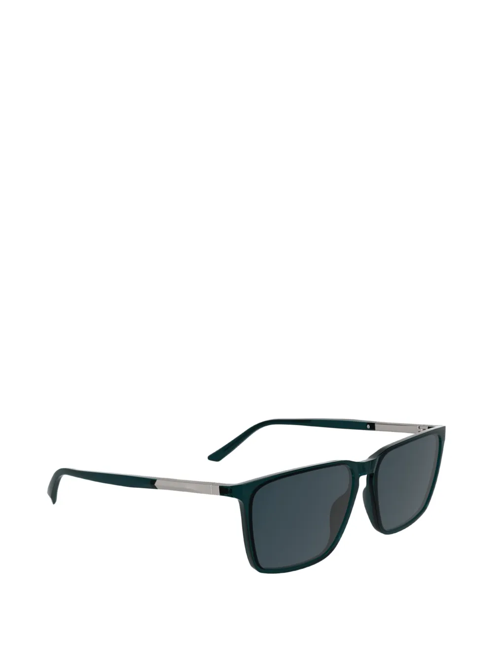 Calvin Klein Zonnebril met vierkant montuur Blauw