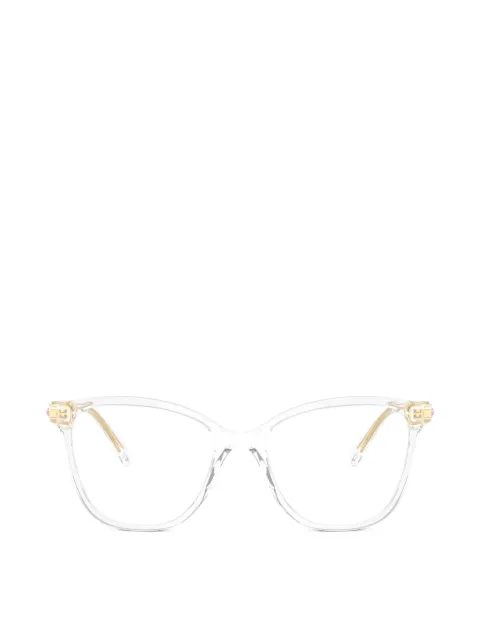 Swarovski Eyewear crystal-embellished butterfly-frame glasses