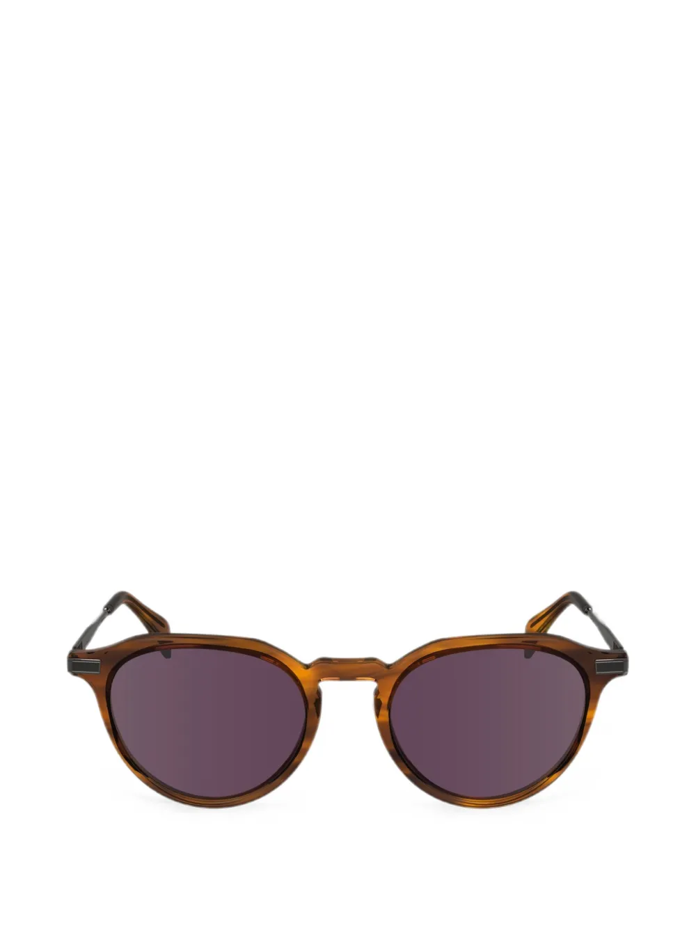 Paul Smith Keats ラウンドフレーム サングラス | ブラウン | Image 1