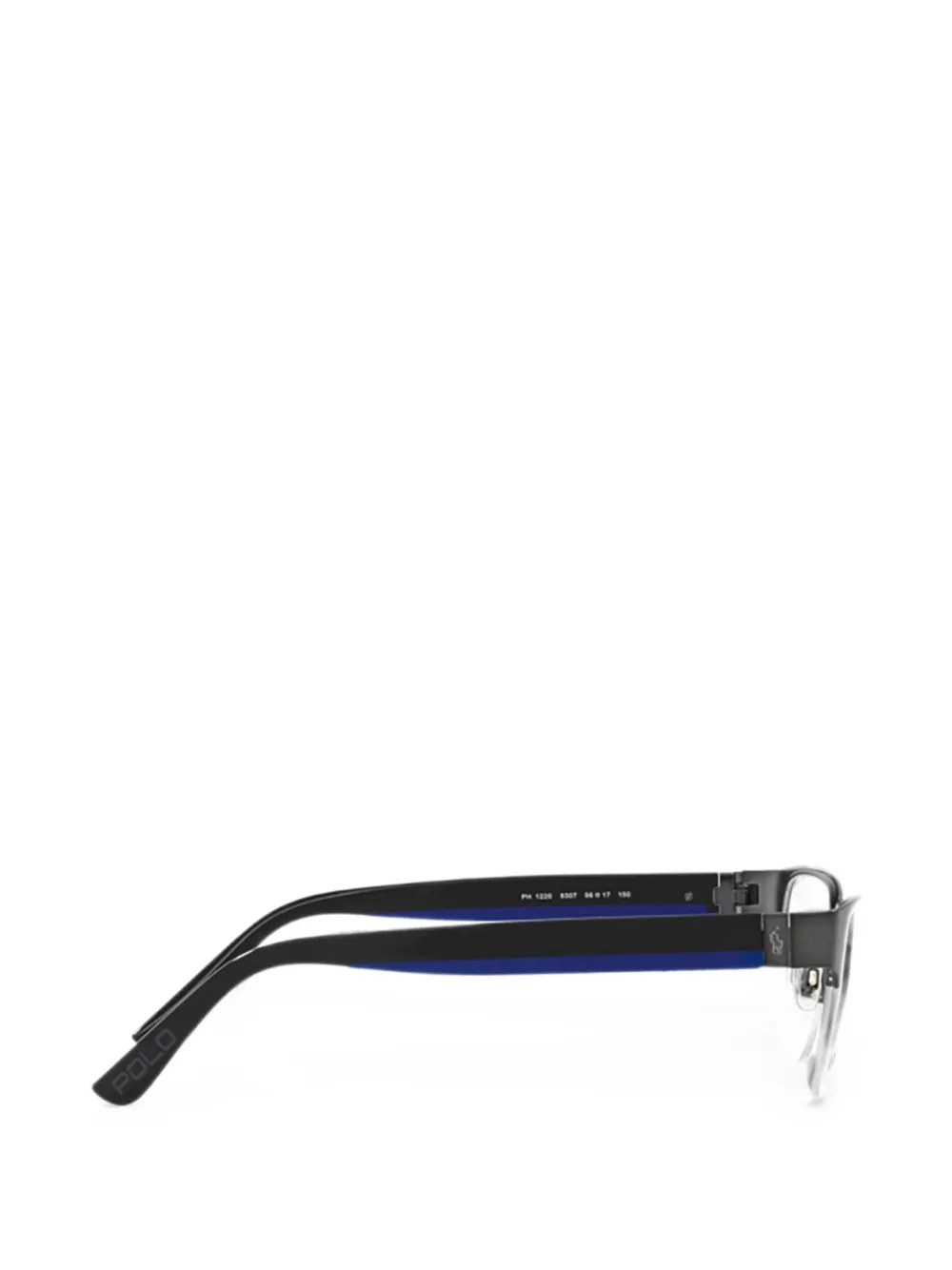 POLO RALPH LAUREN EYEWEAR Bril met rechthoekig montuur Grijs
