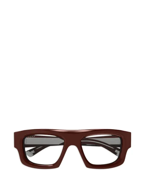 Gucci Eyewear lunettes de soleil à monture rectangulaire