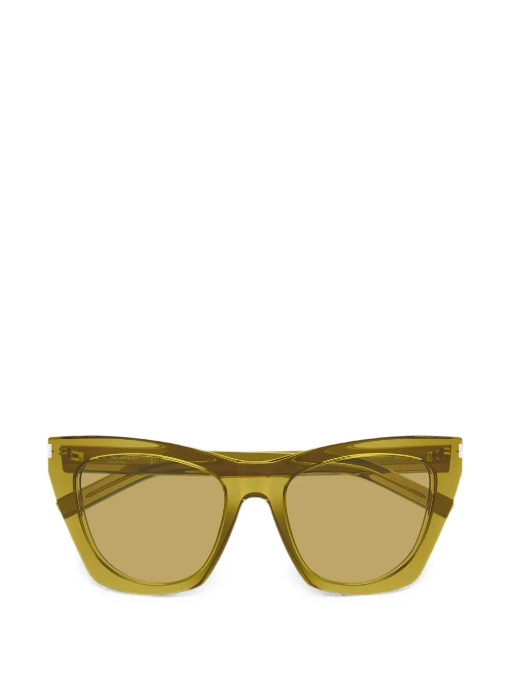 Saint Laurent Eyewear Kate Cat-Eye-Sonnenbrille - Grün