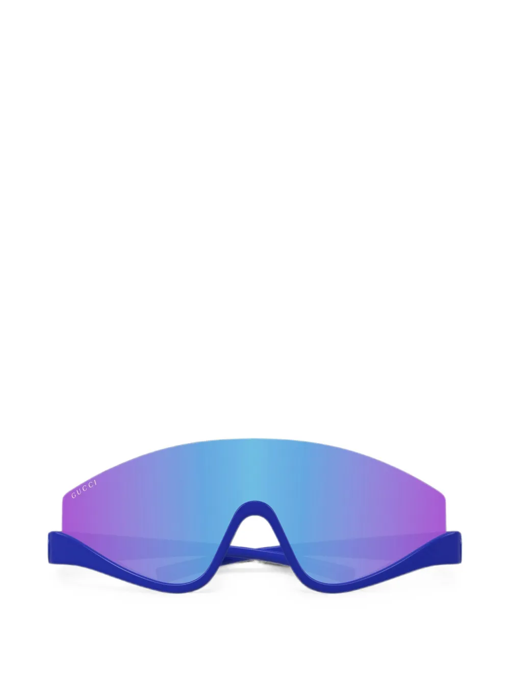 Gucci Eyewear geometric-frame sunglasses - Blau