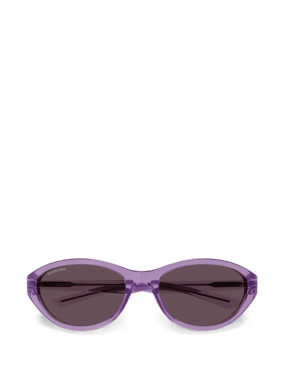 Balenciaga Eyewear Sonnenbrille mit ovalem Gestell - Violett