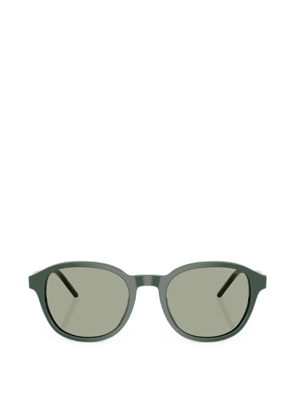Emporio Armani Occhiali da sole tondi - Verde