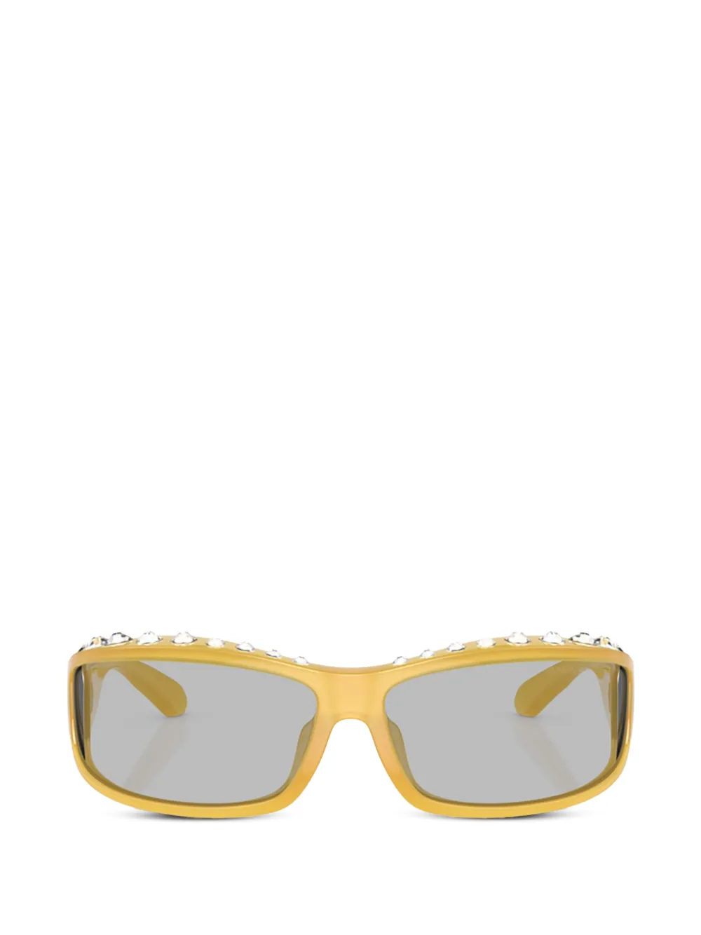 Swarovski Eyewear crystal-embellished rectangle-frame sunglasses