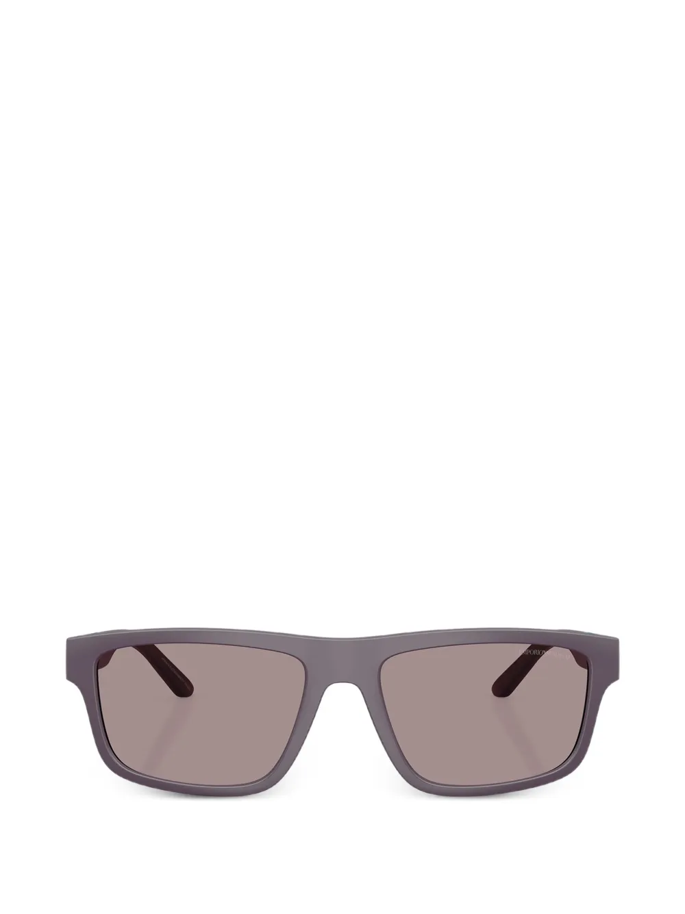 Emporio Armani Occhiali da sole rettangolari - Grigio