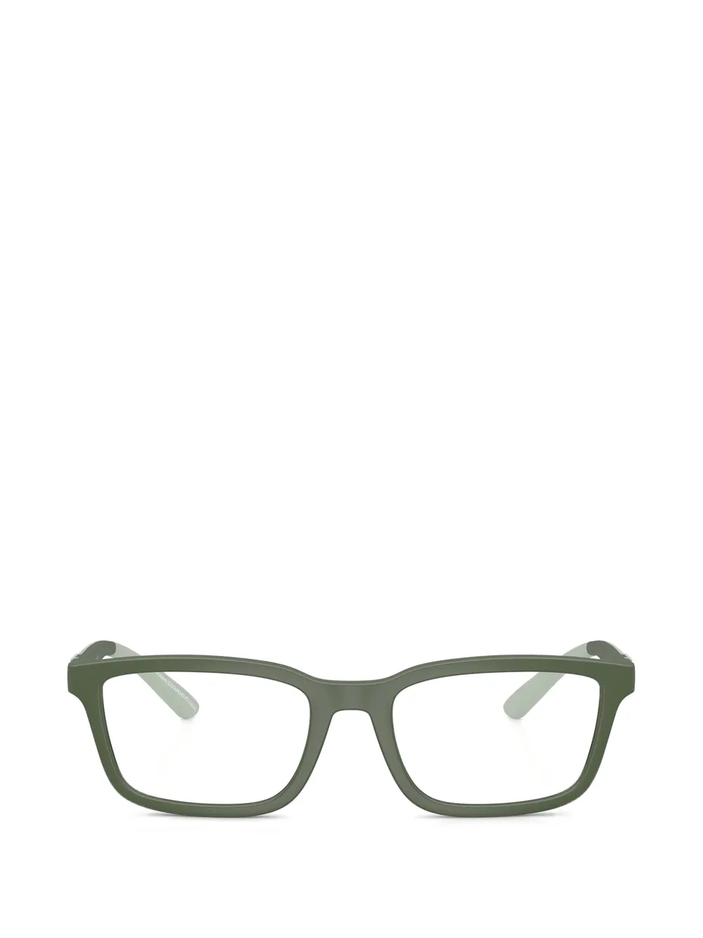 Emporio Armani Occhiali rettangolari - Verde